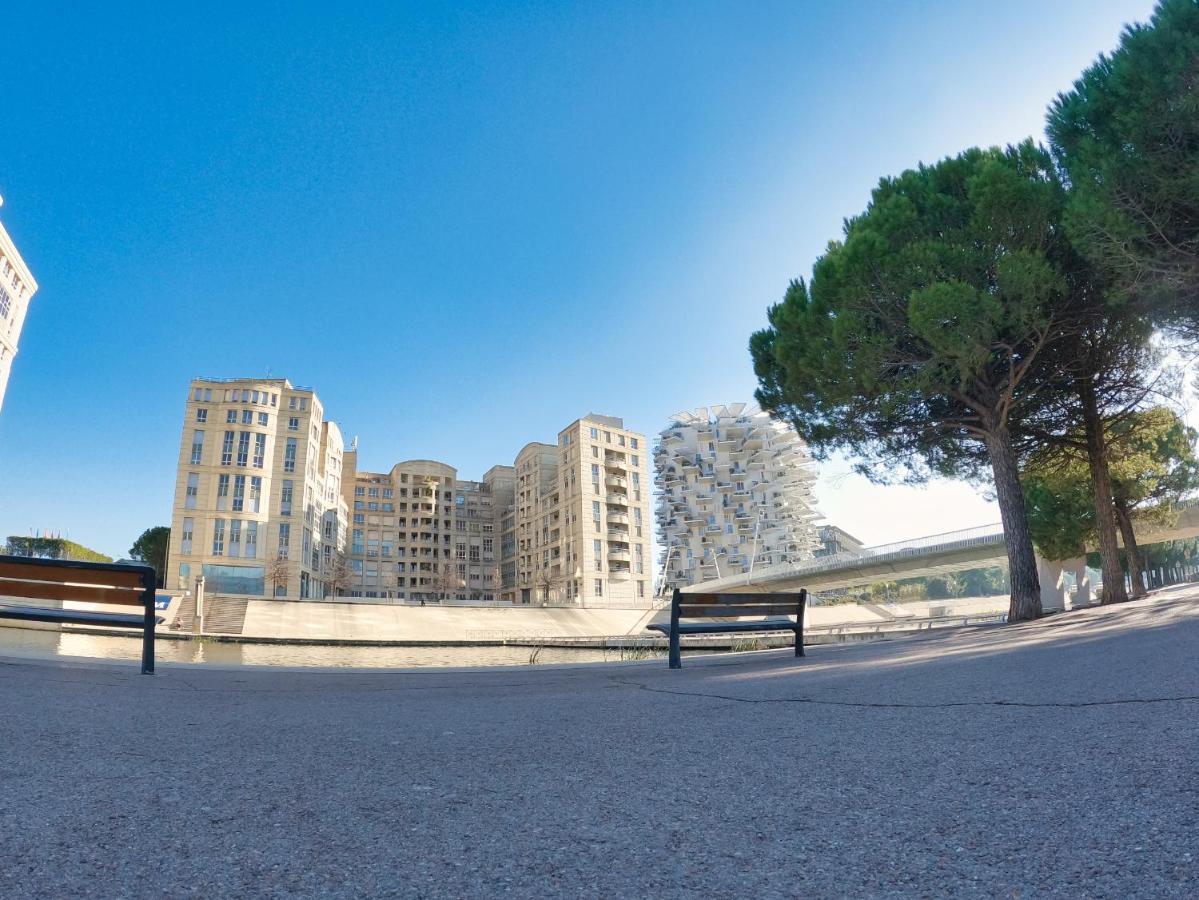 Appartement Cosy , Vue Imprenable, Parking Prive Montpellier Eksteriør bilde