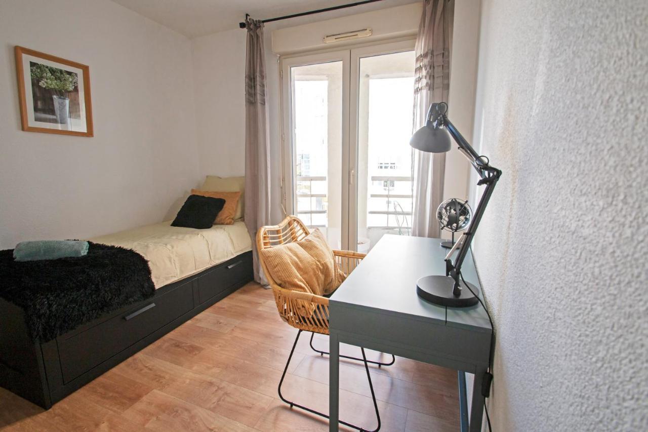 Appartement Cosy , Vue Imprenable, Parking Prive Montpellier Eksteriør bilde