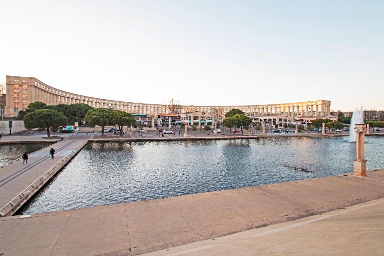 Appartement Cosy , Vue Imprenable, Parking Prive Montpellier Eksteriør bilde