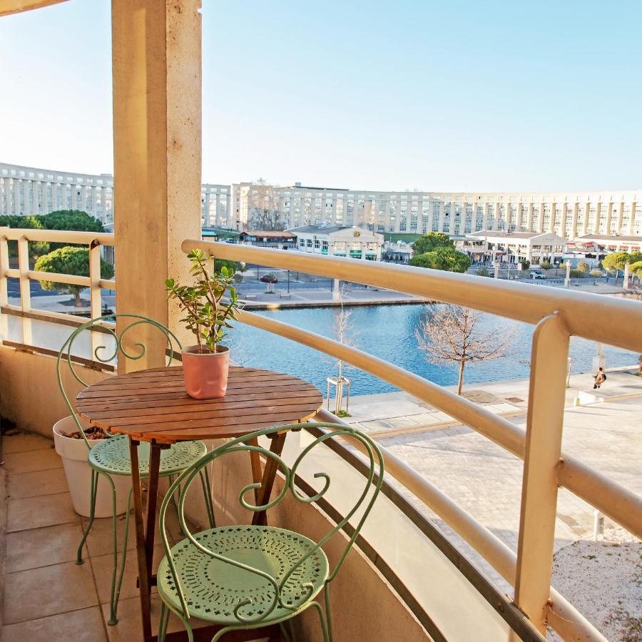 Appartement Cosy , Vue Imprenable, Parking Prive Montpellier Eksteriør bilde