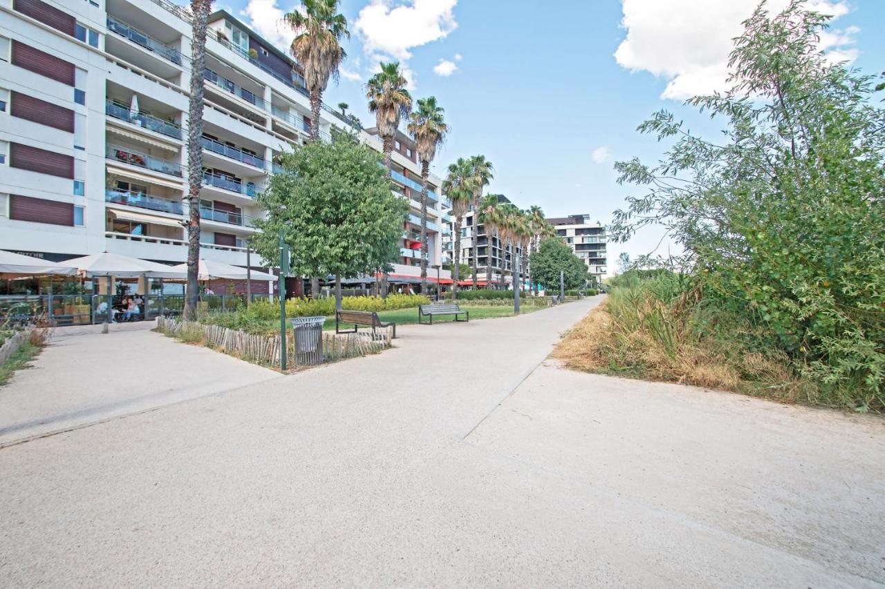 Appartement Cosy , Vue Imprenable, Parking Prive Montpellier Eksteriør bilde